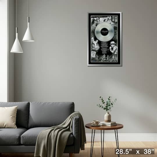 The Tragically Hip and Bill Barilko Framed Collage with Platinum LP 22" x 34"